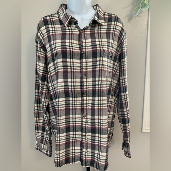 Cedarwood State  Plaid Button Down Shirt With Velvet Back - Picture 16 of 16